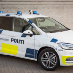 Patruljevogn politi politibil Foto: Rigspolitiet